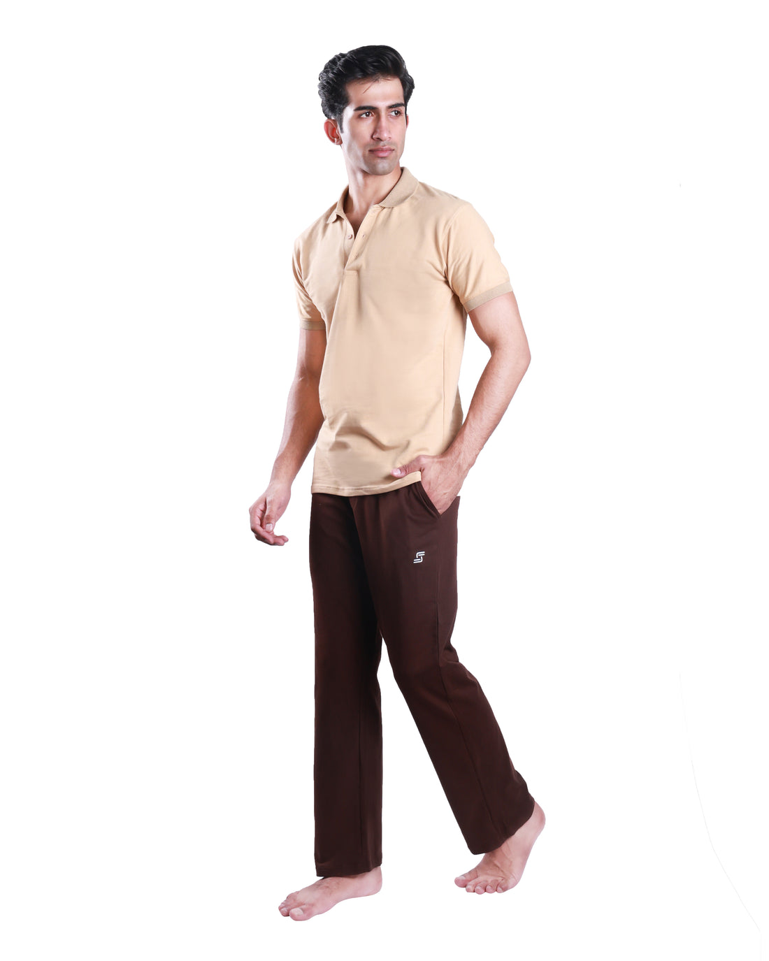 Track Pants - Chocolate Brown