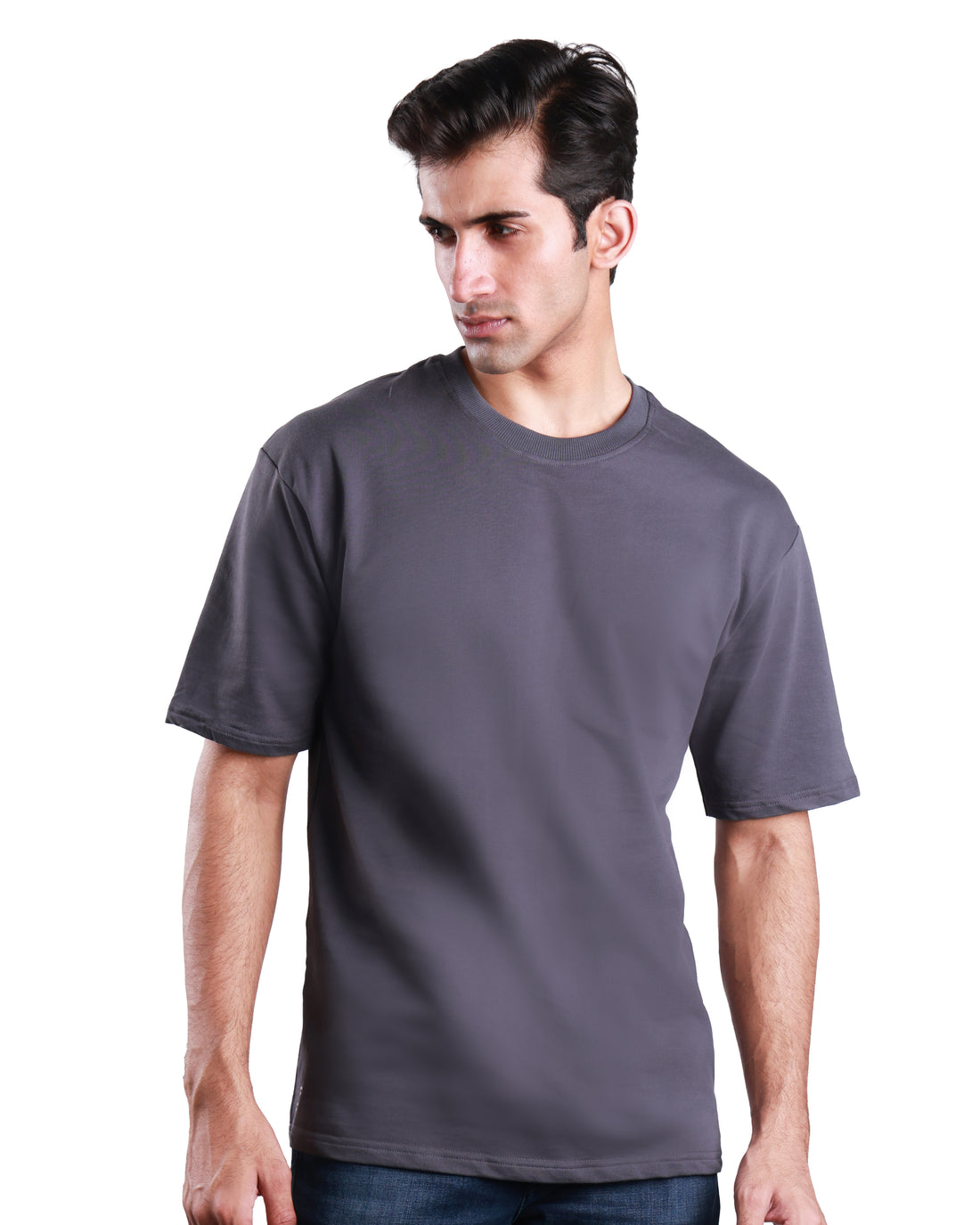 Heavy Duty Oversized T shirt - Iron Grey