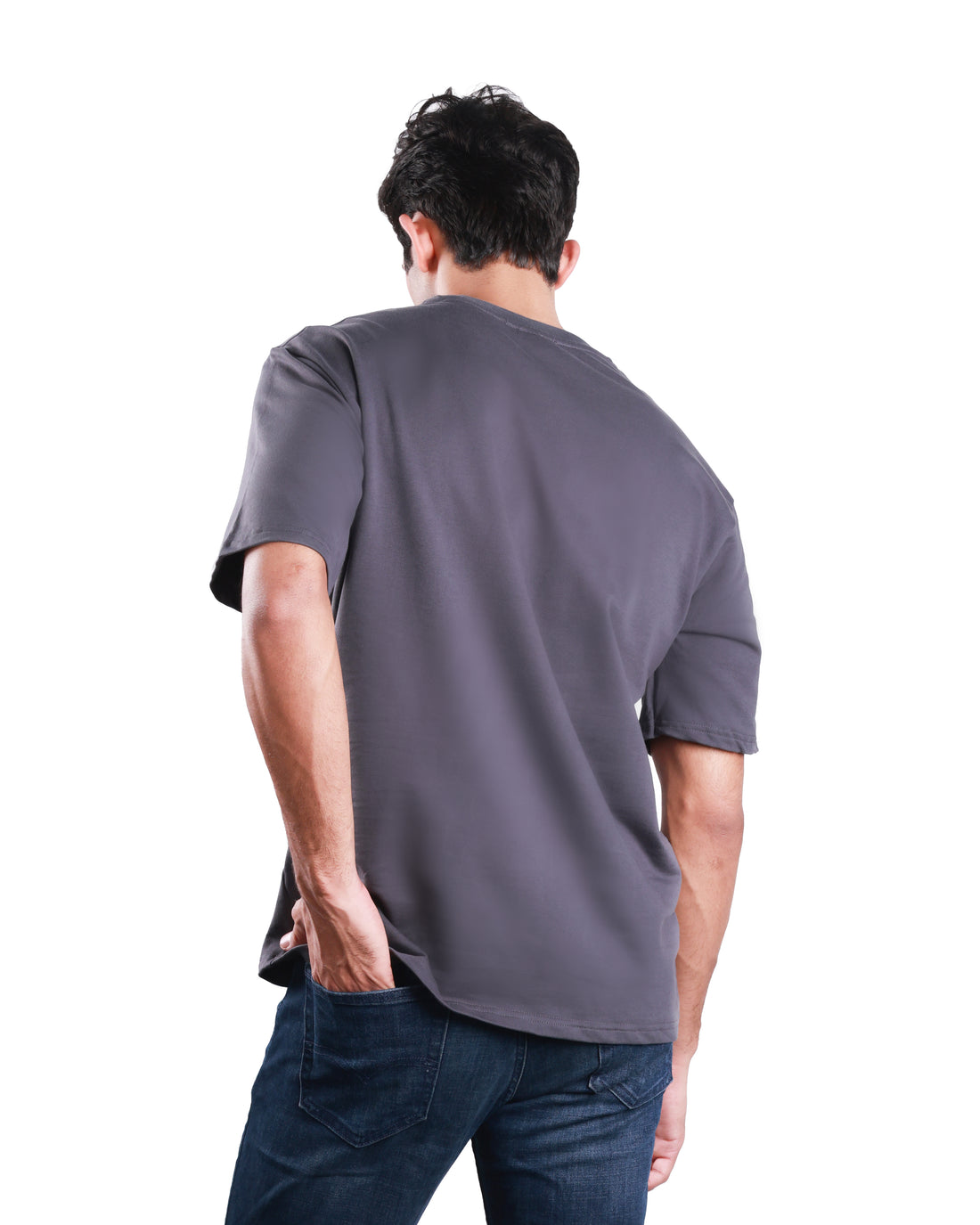 Heavy Duty Oversized T shirt - Iron Grey