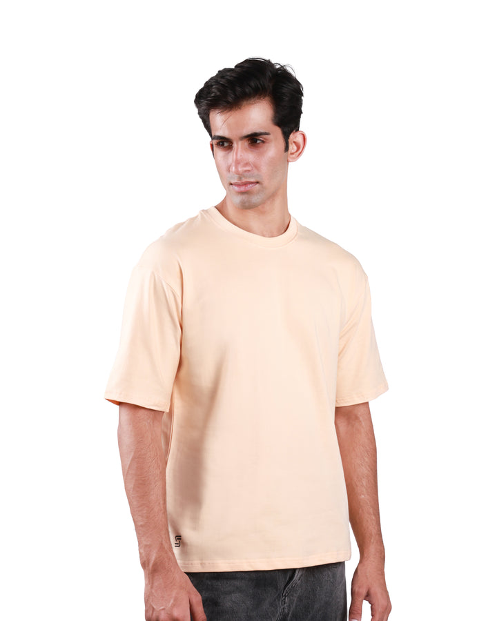 Heavy Duty Oversized T shirt - Peach Fuzz