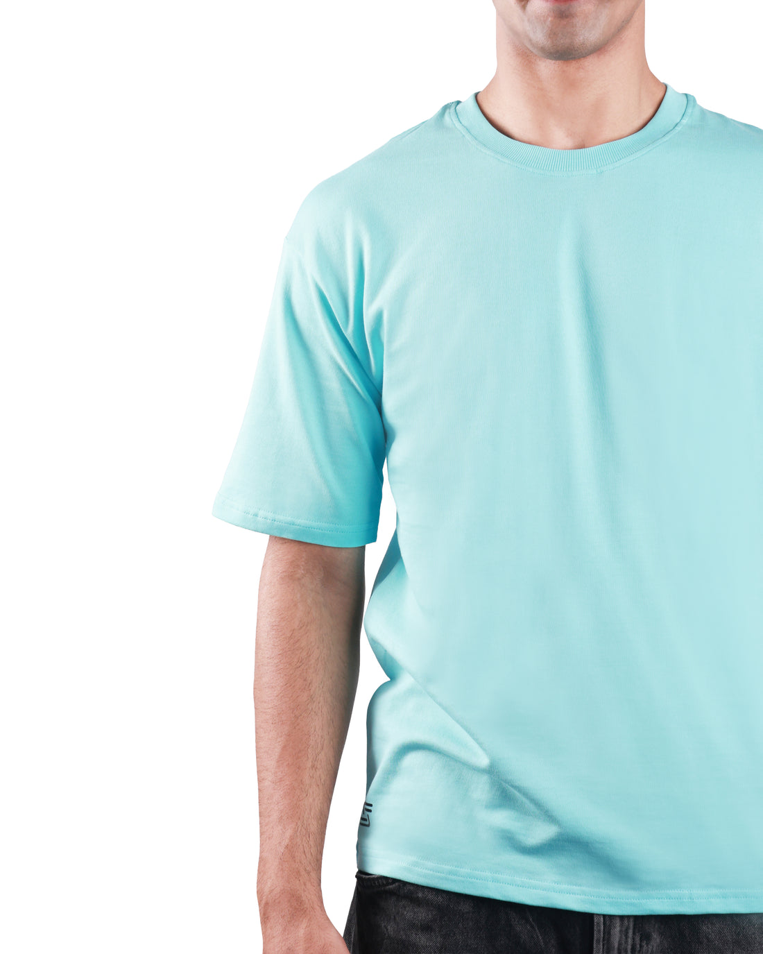 Heavy Duty Oversized T shirt - Aruba Blue