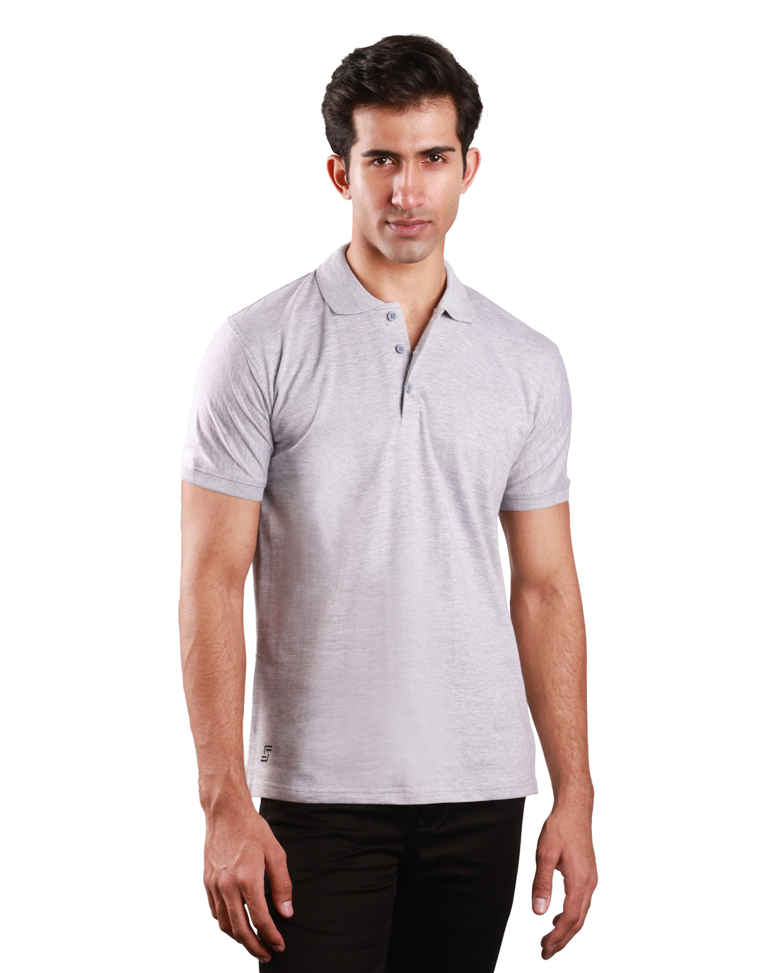 Limited Edition - Heavy Duty Polo - Melange Grey