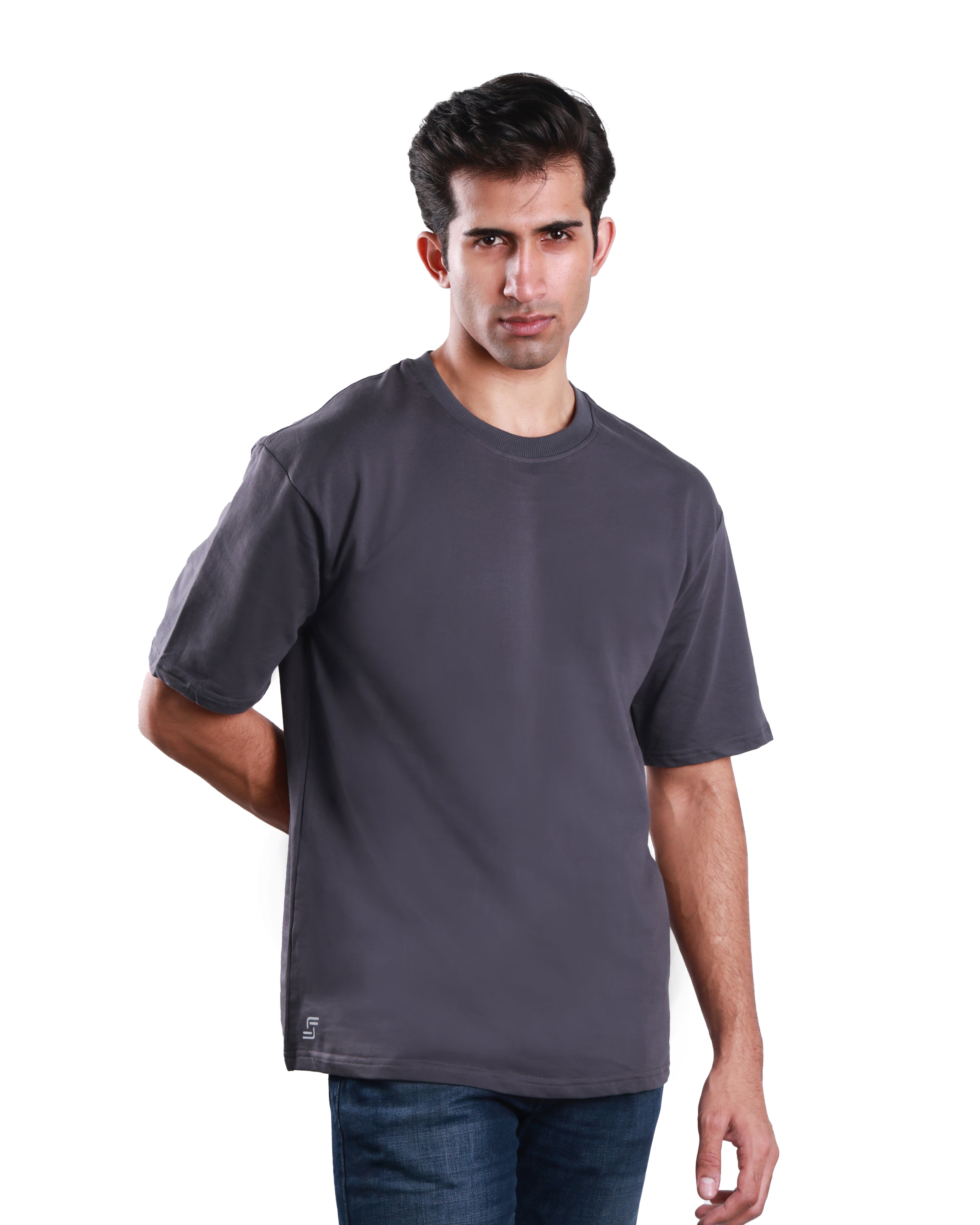 Heavy Duty Oversized T shirt - Iron Grey
