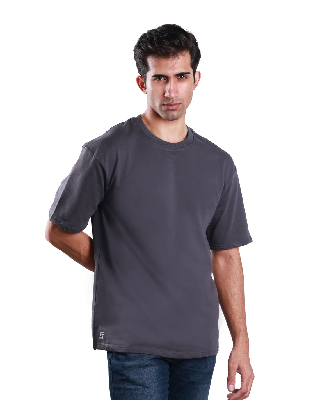 Heavy Duty Oversized T shirt - Iron Grey