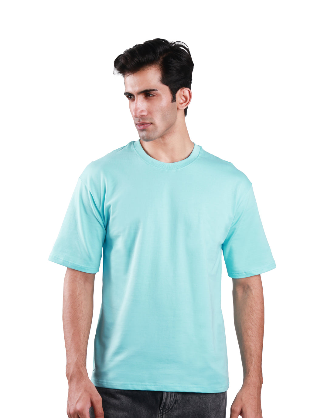 Heavy Duty Oversized T shirt - Aruba Blue